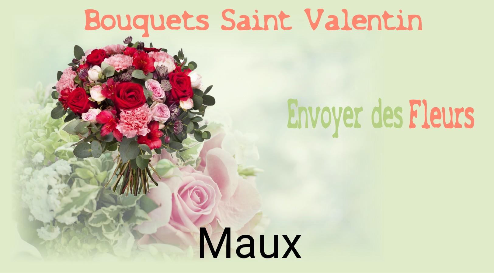Roses de Saint-Valentin livrées à Maux
